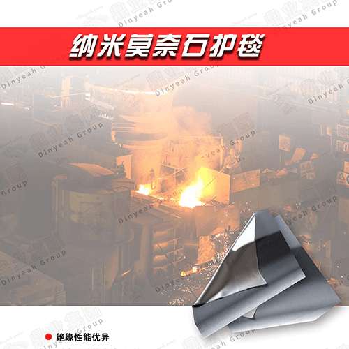 納米莫奈石護毯——1400°C高溫無畏！冶金噴濺克星，定制防護新標桿